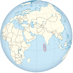 Maldive globe