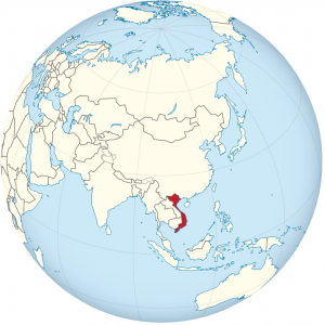 Vietnam globe